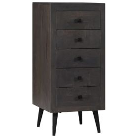 vidaXL Sideboard Solid Mango Wood 40x40x91 cm (Option: as picture)