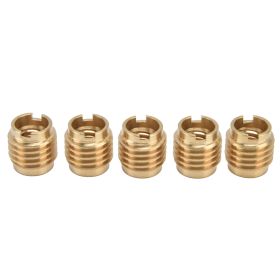 5 Pcs Beer Tap Handle Beer Tap Handles Manual Install Nuts for 3/8inâ€‘16 UNC External Thread (Option: as picture)
